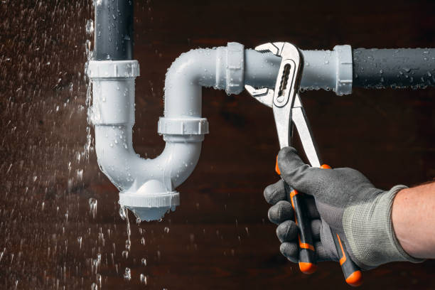 Professional Drain Cleaning technician working in Clovis, CA